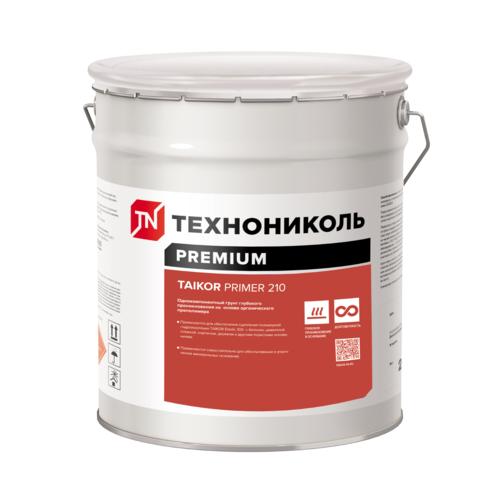 Грунтовка для минеральных оснований TAIKOR Primer 210 / ТАЙКОР Праймер 210
