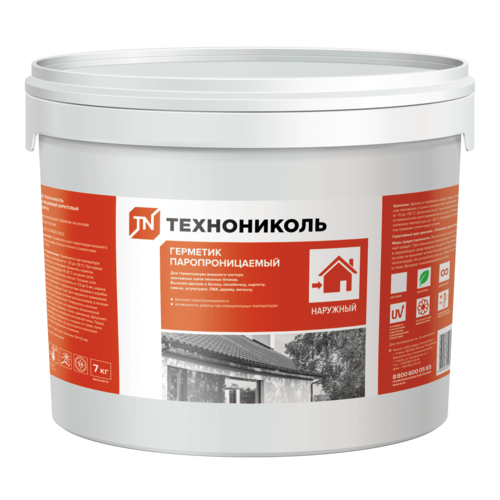 Герметик ТЕХНОНИКОЛЬ паропроницаемый акриловый (наружный А)